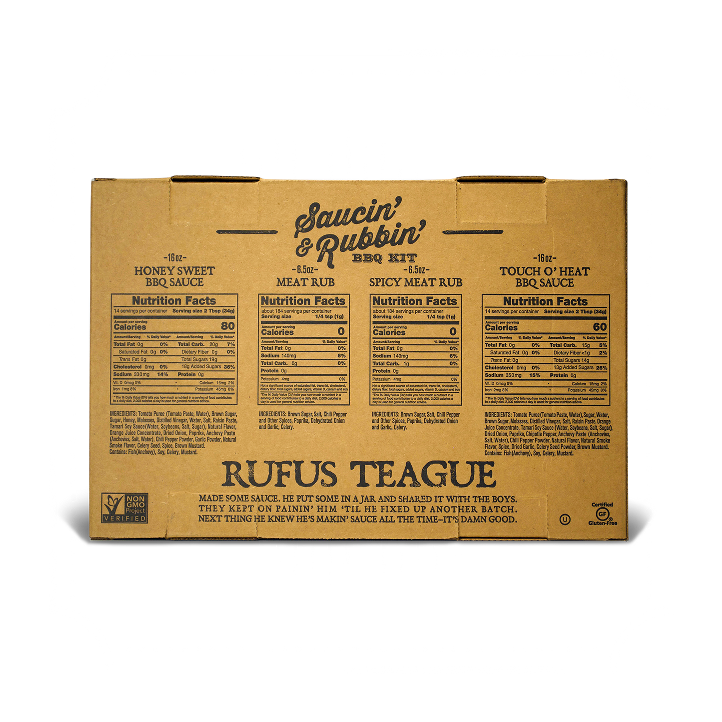 Rufus Teague - Saucin' & Rubbin' Kit