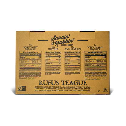 Rufus Teague - Saucin' & Rubbin' Kit
