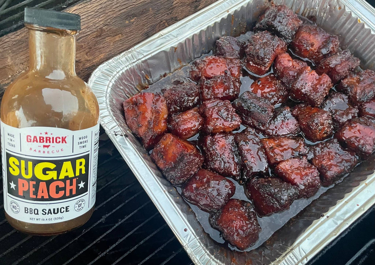 Sugar Peach BBQ Sauce