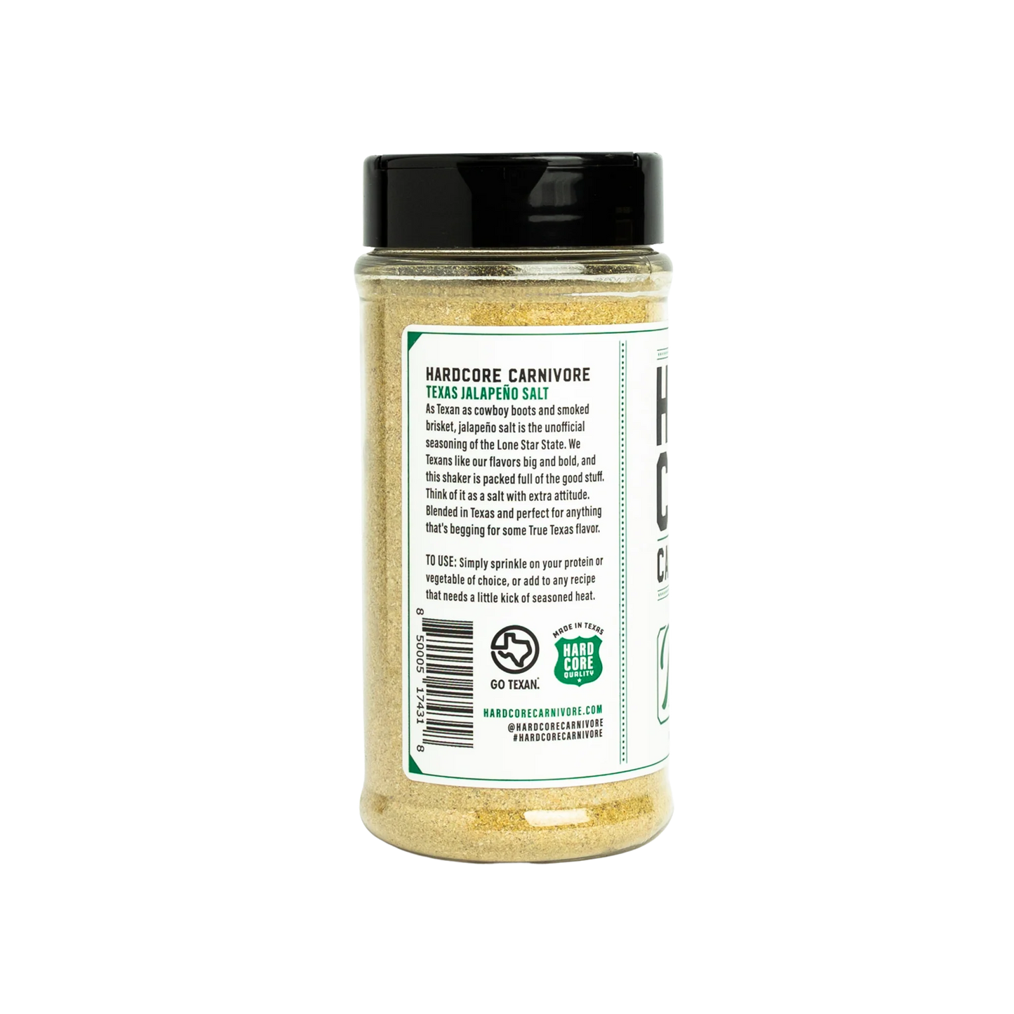Hardcore Carnivore - Texas Jalapeño Salt Seasoning