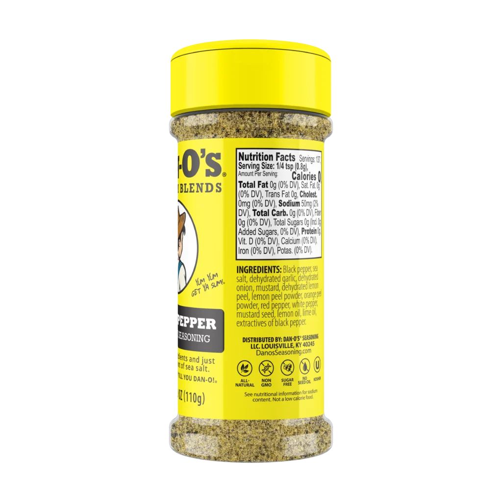 Dan-O's - Lemon Pepper Seasoning