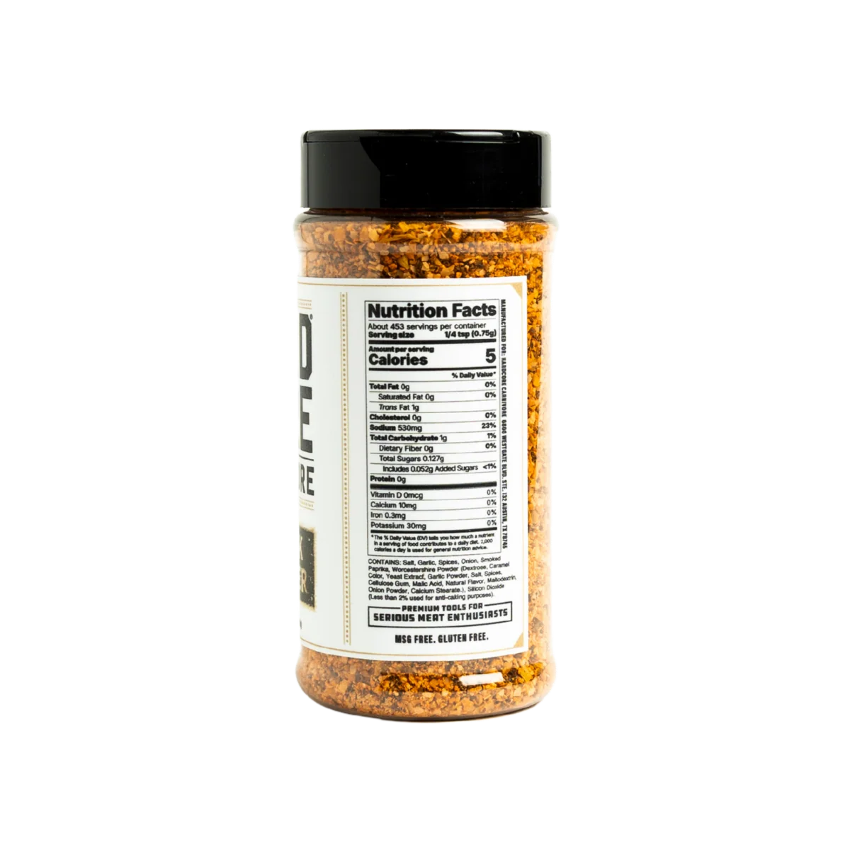 Hardcore Carnivore Steak Master seasoning