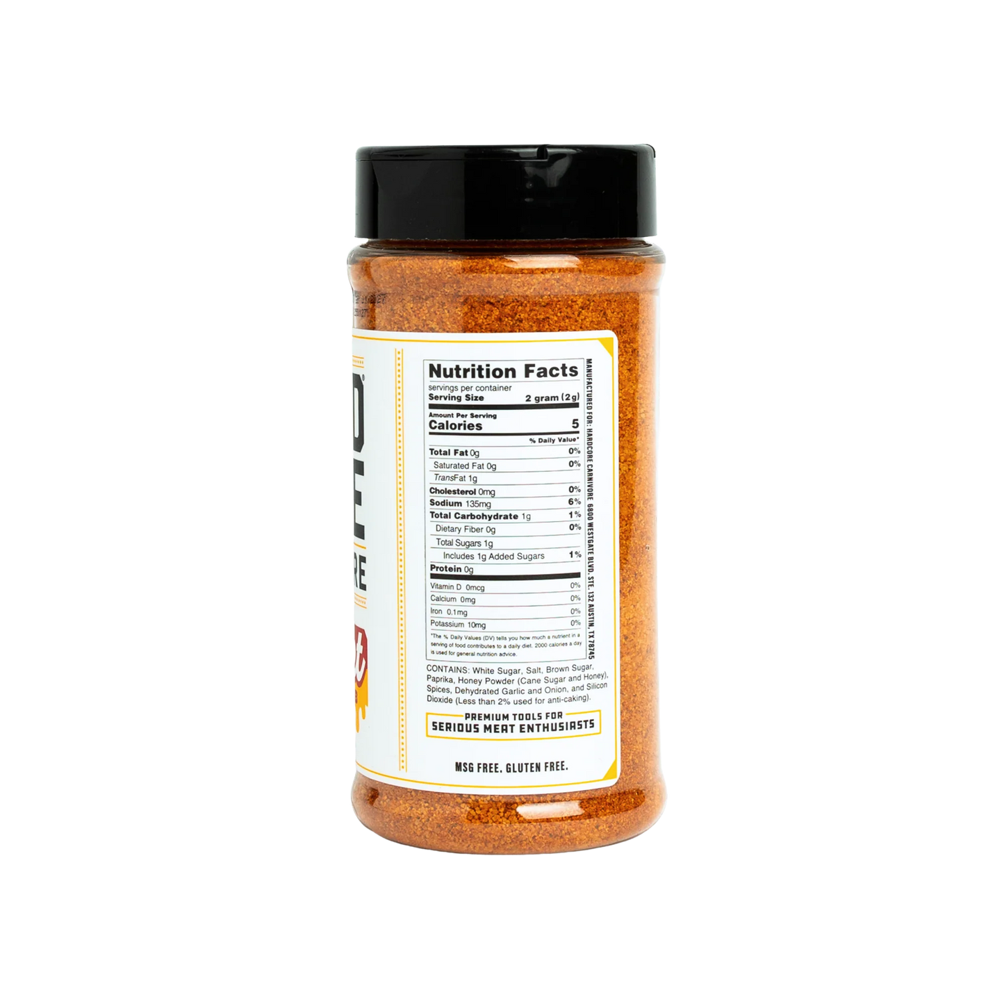 Hardcore Carnivore - Sweet BBQ Seasoning